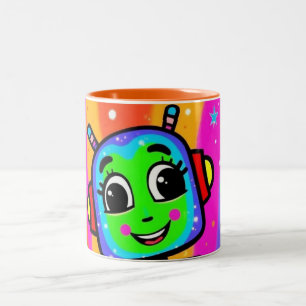 Caneca De Café Em Dois Tons Mug 2025