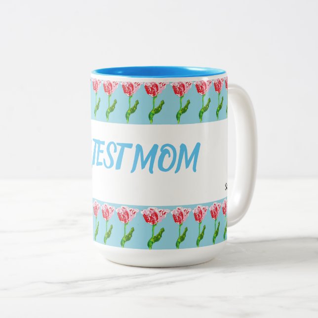 Caneca De Café Em Dois Tons Mug: A Mãe Maior (Frente Esquerda)