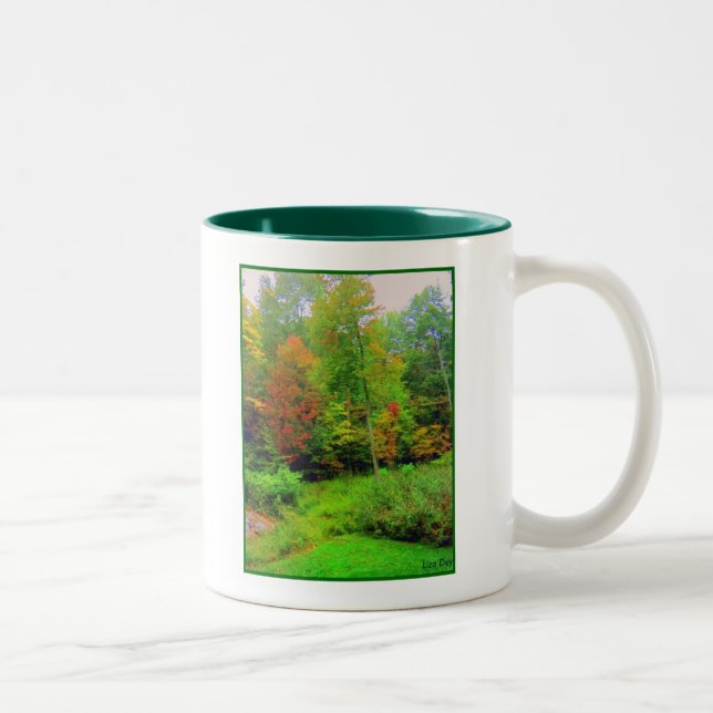 Caneca De Café Em Dois Tons Mug 'Autumn Colors' (Direita)