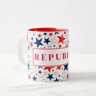 Caneca De Café Em Dois Tons Mug Café Republicano