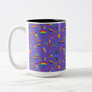 Caneca De Café Em Dois Tons Mug celebrando a diversidade em cada matiz