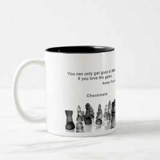 Caneca De Café Em Dois Tons Mug Chess