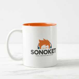 Caneca De Café Em Dois Tons Mug Clássico Emprestado