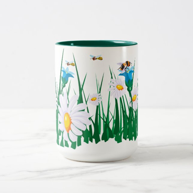 Caneca De Café Em Dois Tons Mug com dentro de cor (Centro)