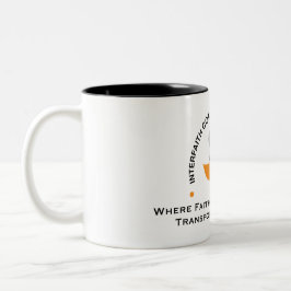 Caneca De Café Em Dois Tons Mug com marca ICI