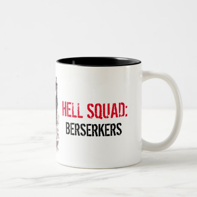 Caneca De Café Em Dois Tons Mug De Berserkers (Direita)