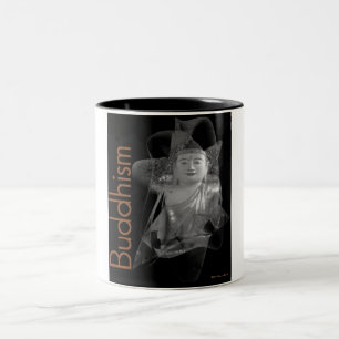 Caneca De Café Em Dois Tons Mug de budismo