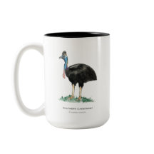 Mug De Café Cassowary De Dois Toneladas