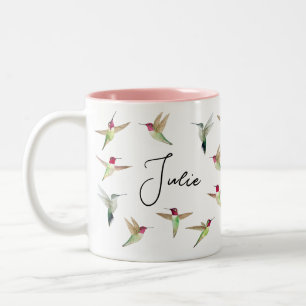 Caneca De Café Em Dois Tons Mug de café com dois tons, da Anna personalizada