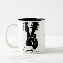 Caneca De Café Em Dois Tons Mug De Café De Amor