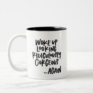 Caneca De Café Em Dois Tons Mug De Café De Dois Toneladas Ridiculamente Gordo