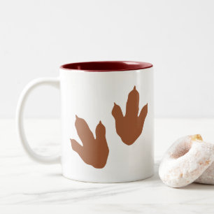 Caneca De Café Em Dois Tons Mug De Café De Dois Tons Da Faixa Dino