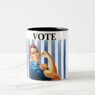 Caneca De Café Em Dois Tons Mug De Café De Energia Para Mulheres