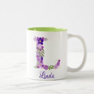 Caneca De Café Em Dois Tons Mug De Café, Lavanda Roxo, 11 Oz