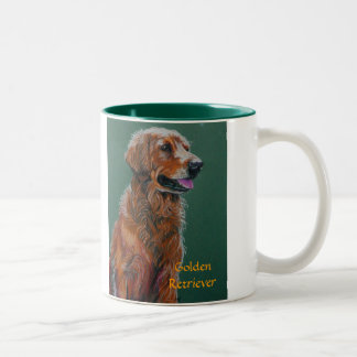 Caneca De Café Em Dois Tons Mug de café "Ouro Retriever"