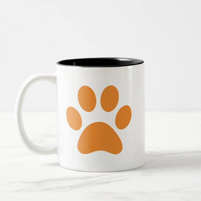 Caneca De Café Em Dois Tons Mug de café para impressão (Esquerda)