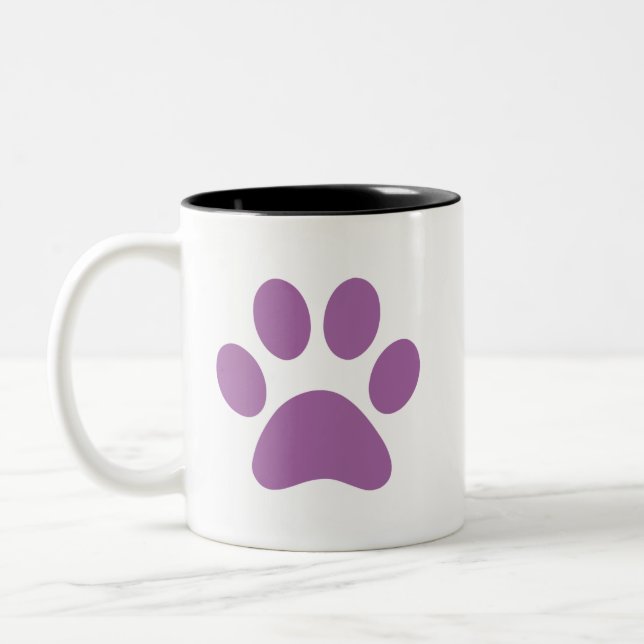 Caneca De Café Em Dois Tons Mug de café para impressão (Esquerda)