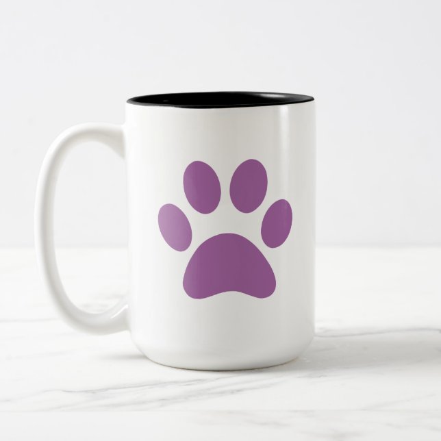 Caneca De Café Em Dois Tons Mug de café para impressão (Esquerda)