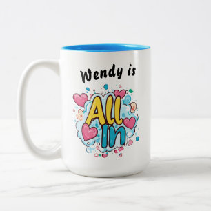 Caneca De Café Em Dois Tons Mug de Café Personalizado