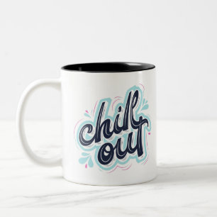 Caneca De Café Em Dois Tons Mug de café personalizado, Taça de bar personali