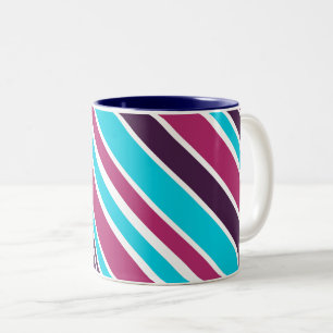 Caneca De Café Em Dois Tons Mug De Café Rosa E Violeta Roxo