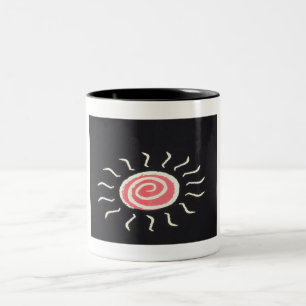 Caneca De Café Em Dois Tons Mug de café solar