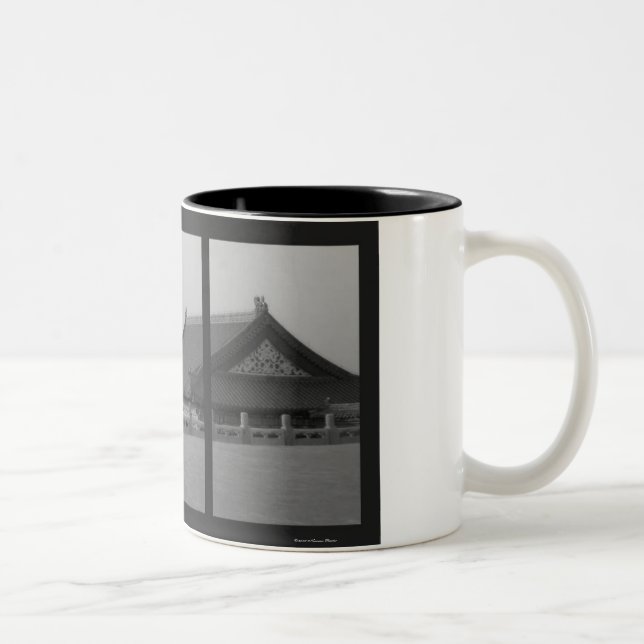 Caneca De Café Em Dois Tons Mug de Cidade Proibida (Direita)