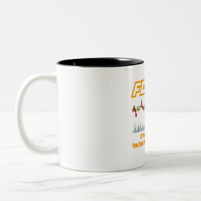 Caneca De Café Em Dois Tons Mug de Cotação Forex (Esquerda)