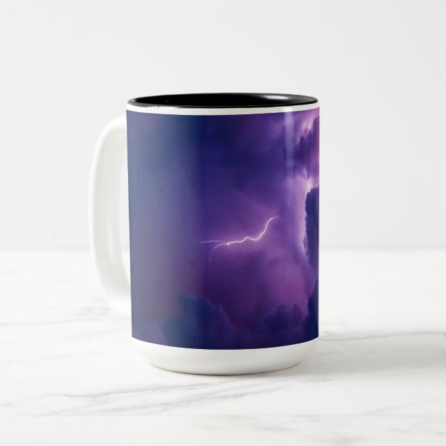Caneca De Café Em Dois Tons Mug de dois tons, 15 oz (Frente Esquerda)