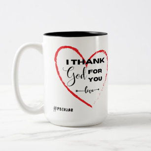 Caneca De Café Em Dois Tons Mug de dois tons, 15 oz