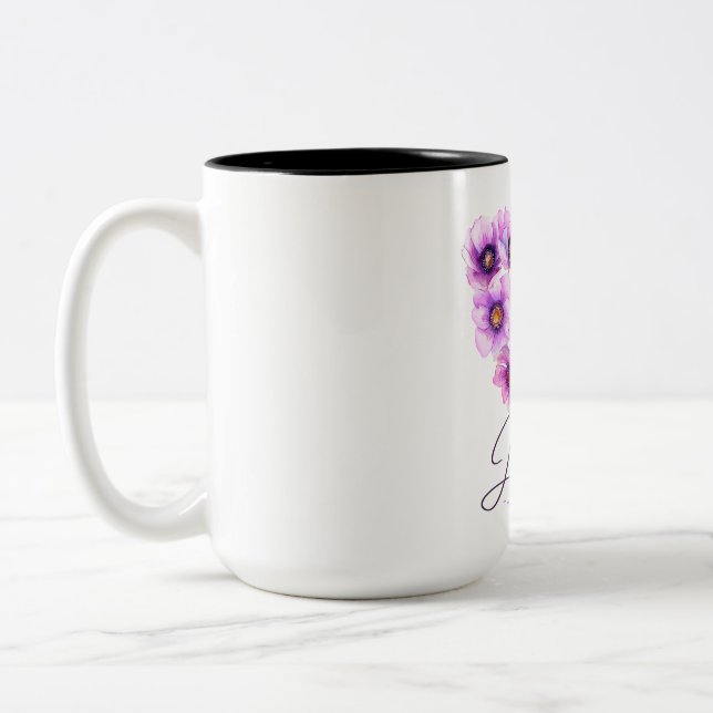 Caneca De Café Em Dois Tons Mug de dois tons, 15 oz (Esquerda)