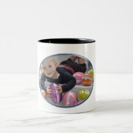 Caneca De Café Em Dois Tons Mug de dois tons com foto