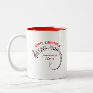 Caneca De Café Em Dois Tons Mug de dois tons NKCC