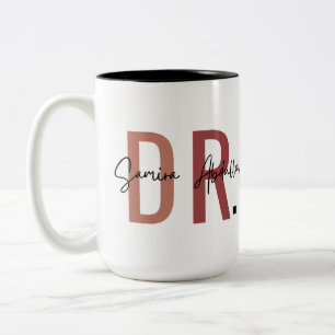 Caneca De Café Em Dois Tons Mug de DR personalizado,