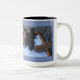 Caneca De Café Em Dois Tons Mug de Fotografias Personalizado
