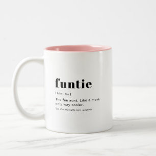 Caneca De Café Em Dois Tons Mug de funtie de definição de corte moderno