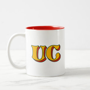 Caneca De Café Em Dois Tons Mug de Ícone UC
