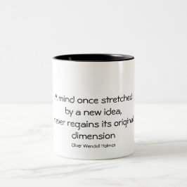 Caneca De Café Em Dois Tons Mug de imaginação