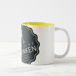 Caneca De Café Em Dois Tons Mug de logotipo clássico ESDK