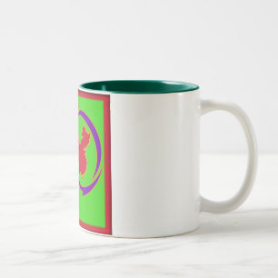 Caneca De Café Em Dois Tons Mug de logotipo do Partido Nacional Chinês