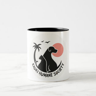 Caneca De Café Em Dois Tons Mug de logotipo KHS