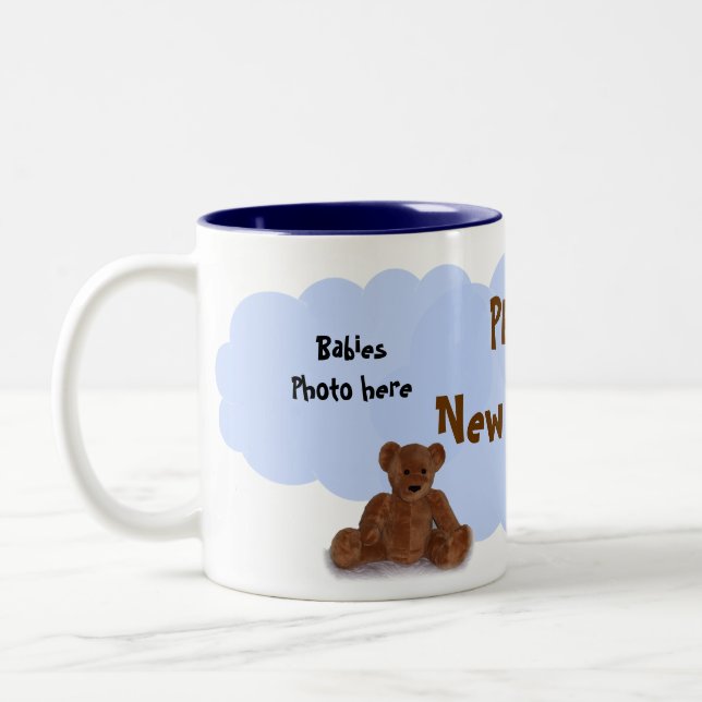Caneca De Café Em Dois Tons Mug de Mamãe Orgulhosa (Esquerda)