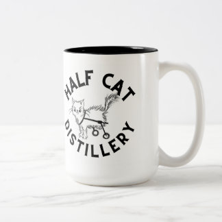 Caneca De Café Em Dois Tons Mug de Metade