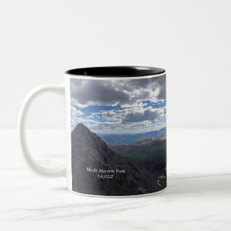 Caneca De Café Em Dois Tons Mug de Montanha - Pico do Maroon do Norte