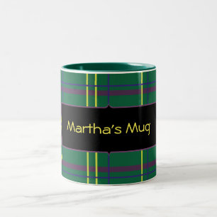 Caneca De Café Em Dois Tons Mug de Xadrez personalizável