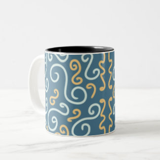 Caneca De Café Em Dois Tons Mug decorativo