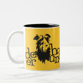 Caneca De Café Em Dois Tons Mug Deerhound