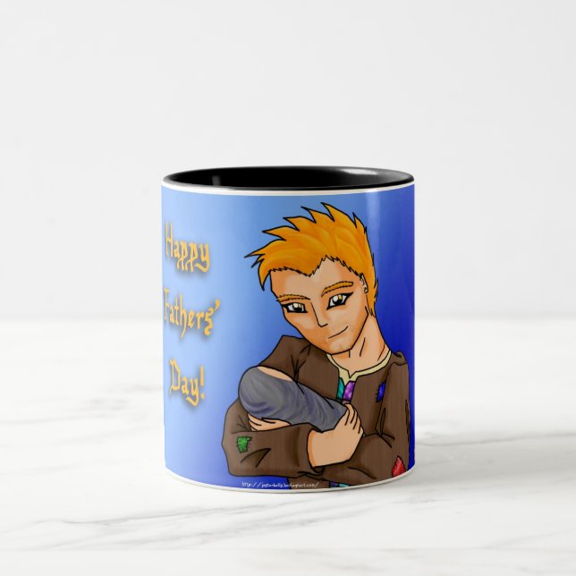 Caneca De Café Em Dois Tons Mug do Dia dos Pais (Centro)