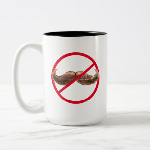 Caneca De Café Em Dois Tons Mug do Reator da Guerra Rev - Sem Cabelo Facial