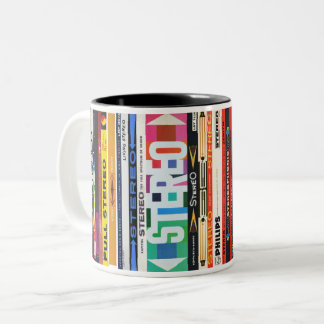 Caneca De Café Em Dois Tons Mug estéreo 2